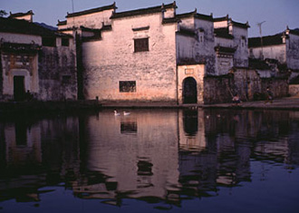Traditionele huizen in Anhui - Foto Olivier Laude