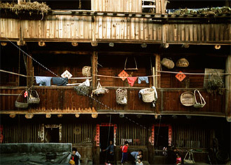 Flat (tu lou) in Fujian - Foto Olivier Laude