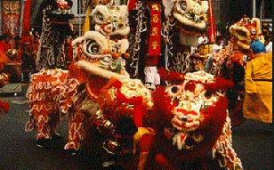 Leeuwendans - Chinatown