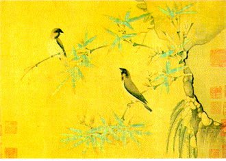 Schilderij door keizer Hui-Tsjang (1101-1125) - Brooklyn College